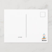 かわいいジャストことわざこんにちは ポストカード (裏面)