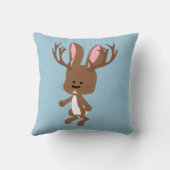 かわいいジャッカロープ クッション (裏面)