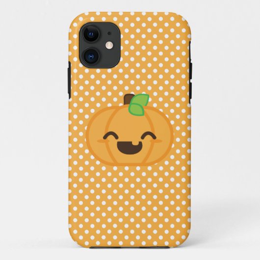 かわいいジャックオラネルンパンプキンiPhoneケース Case-Mate iPhoneケース (裏面)