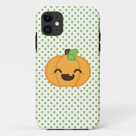 かわいいジャックオラネルンパンプキンiPhoneケース Case-Mate iPhoneケース (裏面)