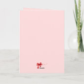 かわいいジャックラッセルテリアのクリスマスカード♡シーズン カード (裏面)