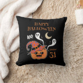 かわいいジャックO'ランタン不気味かわいい クッション (ブランケット)