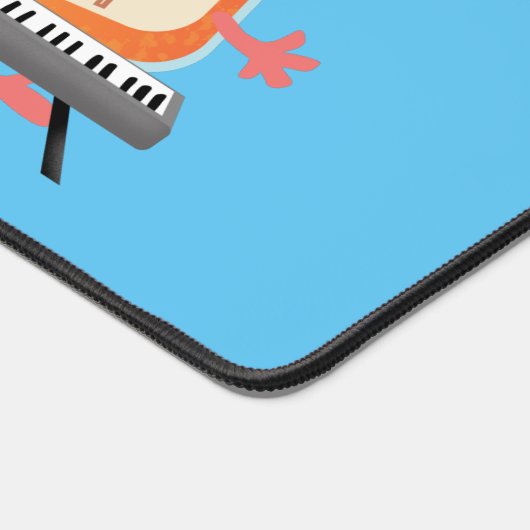 かわいいジャムセッション漫画ミュージシャンユーモア デスクマット (コーナー)