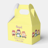 かわいいジャムセッション漫画ミュージシャンユーモア フェイバーボックス (正面サイド)