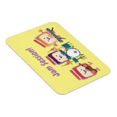 かわいいジャムセッション漫画ミュージシャンユーモア マグネット (右側)