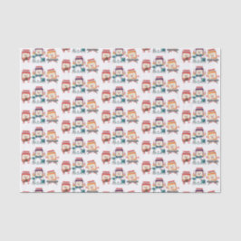 かわいいジャムセッション漫画ミュージシャンユーモア 薄葉紙