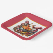 かわいいジャム作りパーティー格言 ペーパープレート (傾斜あり)