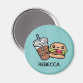 かわいいジャンクフード磁石 マグネット (正面/裏面)