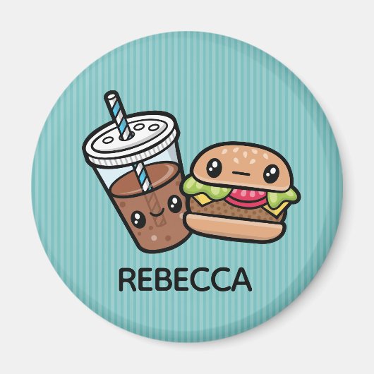 かわいいジャンクフード磁石 マグネット (正面)