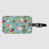 かわいいジャンクフード荷物タグ ラゲッジタグ (正面横)