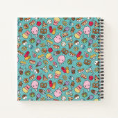 かわいいジャンクフード ノートブック (裏面)