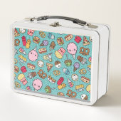 かわいいジャンクフード メタルランチボックス (正面)