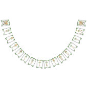 かわいいジャングルアニマルズサファリカーグリーン誕生日 バンティングフラッグ (全)