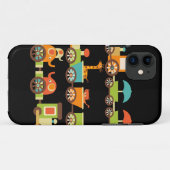 かわいいジャングルサファリ動物トレインギフトキッズベビー Case-Mate iPhoneケース (裏面(横))