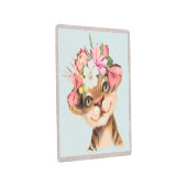 かわいいジャングルタイガーアクリルプリント メタルプリント (3/4)