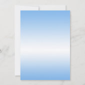 かわいいジャングルベビーシャワーまたは誕生日招待状 招待状 (裏面)