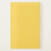 かわいいジャングル動物の子ども保育事業 プランナー手帳 (裏面)