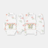 かわいいジャングル動物サファリピンクフローラありがとう フェイバーボックス (折り畳みなし)