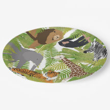 かわいいジャングル動物サファリボーイ |女の子