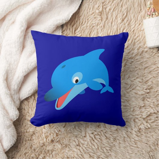かわいいジャンプ漫画ドルフィンピロー クッション (ブランケット)