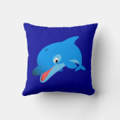 かわいいジャンプ漫画ドルフィンピロー クッション (裏面)