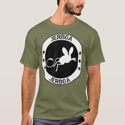 かわいいジャーボア - マウス ハムスター サンドラット ミニ Tシャツ (正面)