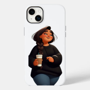 かわいいジューシーな少女   おもしろいとよくはしゃぐ Case-Mate iPhone 14 PLUSケース