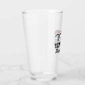 かわいいジュ·ド·ブールズ·ボール·マンガの名前をカスタムする贈り物 タンブラーグラス (右)