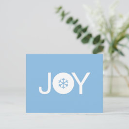 かわいいジョイクリスマス ポストカード