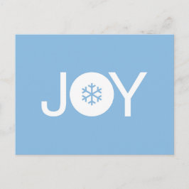 かわいいジョイクリスマス ポストカード