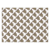 かわいいジンガーブレッドハウスクッキーテーブルクロス テーブルクロス (正面(横))