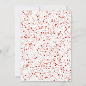 かわいいジングル＆ミンゲルのクリスマスパーティー 招待状 (裏面)