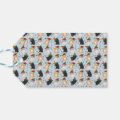 かわいいジンジャーキットクリスマスギフトタグ ギフトタグ (裏面横)