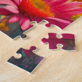 かわいいジンジャータブビー猫たち2匹 ジグソーパズル (側面)