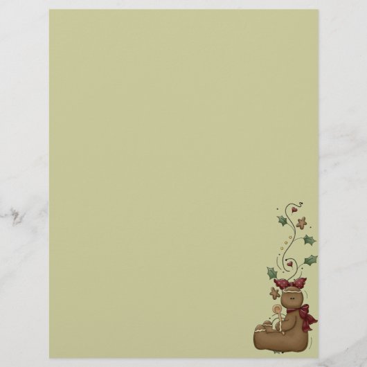 かわいいジンジャーパンレシピページ (正面)