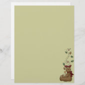 かわいいジンジャーパンレシピページ (正面/裏面)