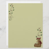 かわいいジンジャーパンレシピページ (正面/裏面)