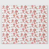 かわいいジンジャーブレッドクッキー ラッピングペーパー (フラット)