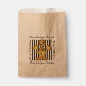 かわいいジンジャーブレッドマンクッキーホームメイドトリート フェイバーバッグ (正面)