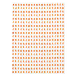 かわいいジンジャーブレッドマンクリスマスズホリデイ4アン テーブルクロス