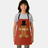 かわいいジンジャーブレッドマン エプロン (インサイチュ)