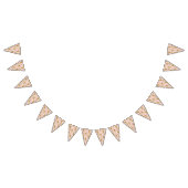 かわいいジンジャーブレッドマン&ペパーミントキャンディークリスマス バンティングフラッグ (全)