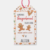 かわいいジンジャーブレッド🍪ラブホリデーで作る ギフトタグ (正面)