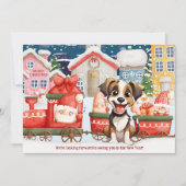 かわいいジンジャーブレッド写真クリスマス年賀状 シーズンカード (正面)