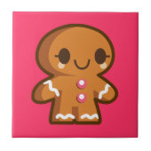 かわいいジンジャーブレッド タイル (正面)