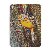 かわいいジンジャー猫 マグネット (縦)