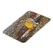 かわいいジンジャー猫 マグネット (左側)