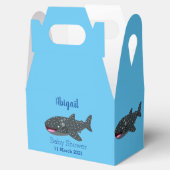 かわいいジンベエザメのハッピーアニメイラストレーション フェイバーボックス (オープン)