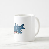 かわいいジンベエザメ コーヒーマグカップ (正面右)