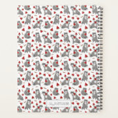 かわいいスイカのアライグマ プランナー手帳 (裏面)